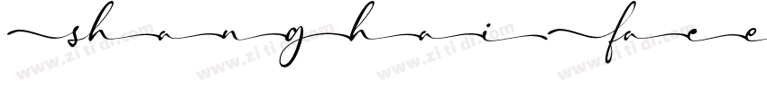 ShanghaiFace字体转换