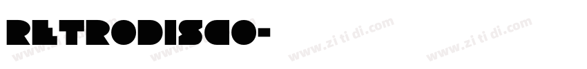 RetroDisco字体转换