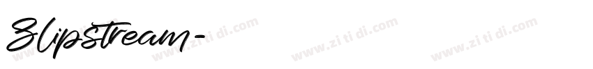 Slipstream字体转换