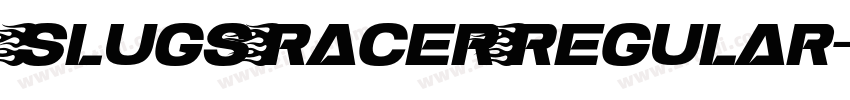 SlugsRacerRegular字体转换