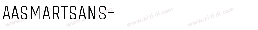 AASmartSans字体转换