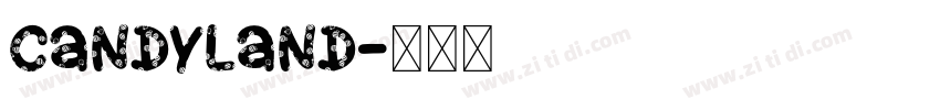 Candyland字体转换