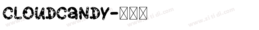 cloudcandy字体转换