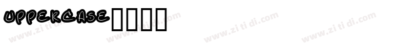 uppercase字体转换