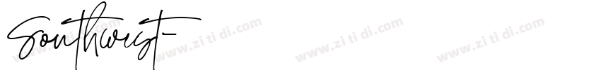 Southwest字体转换