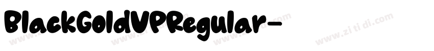 BlackGoldVPRegular字体转换