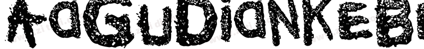 AaGuDianKeBenSong字体转换