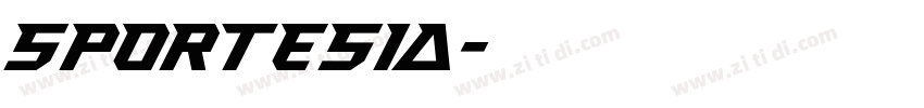 Sportesia字体转换