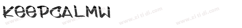 KeepCalmW03字体转换