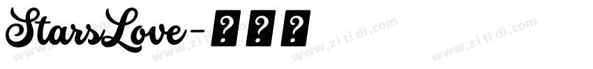 StarsLove字体转换