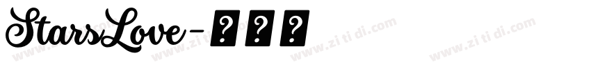 StarsLove字体转换