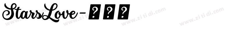 StarsLove字体转换