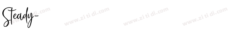 Steady字体转换