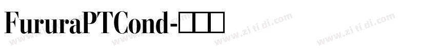 FururaPTCond字体转换