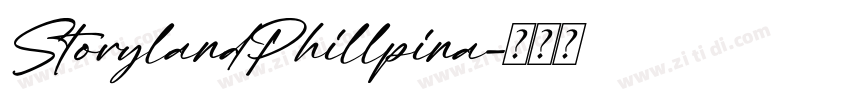 StorylandPhillpina字体转换