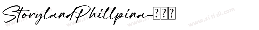 StorylandPhillpina字体转换