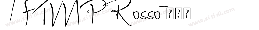 1FTVVIPRosso字体转换