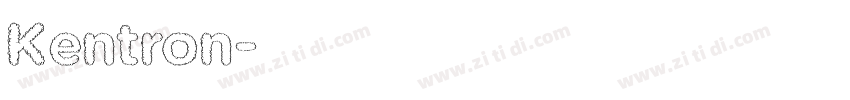 Kentron字体转换