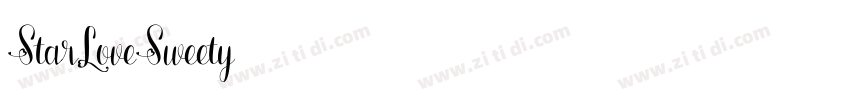 StarLoveSweety字体转换