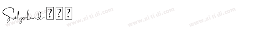 Switzerland字体转换 Switzerland字体转换