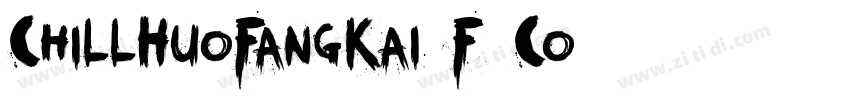 ChillHuoFangKai_F_Co字体转换