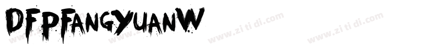 DFPFangYuanW7字体转换