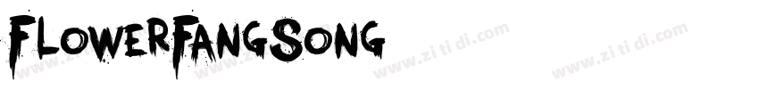 FlowerFangSong字体转换