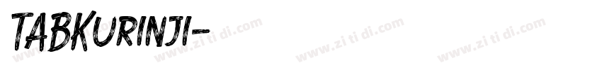 TABKurinji字体转换