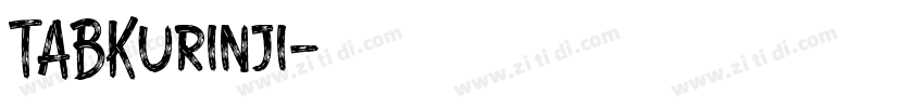 TABKurinji字体转换