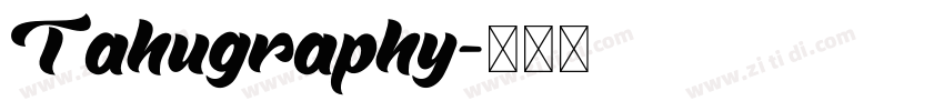 Tahugraphy字体转换