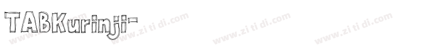 TABKurinji字体转换