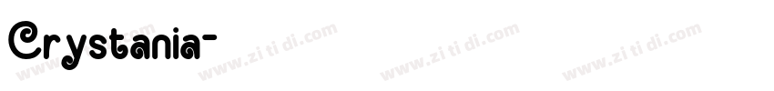 Crystania字体转换