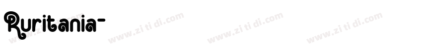 Ruritania字体转换