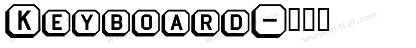 Keyboard字体转换