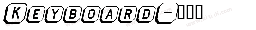 Keyboard字体转换