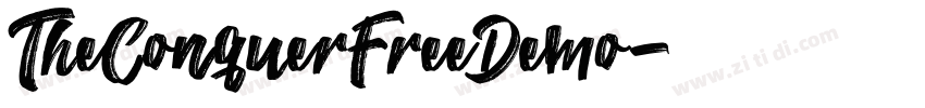 TheConquerFreeDemo字体转换