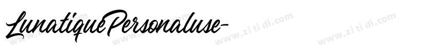 LunatiquePersonaluse字体转换