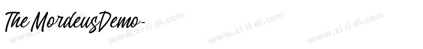 TheMordeusDemo字体转换