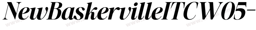 NewBaskervilleITCW05字体转换 NewBaskervilleITCW05字体转换