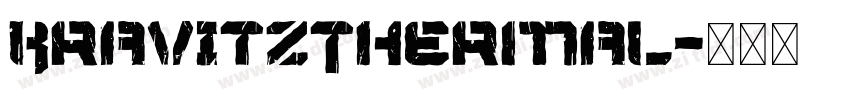 KravitzThermal字体转换