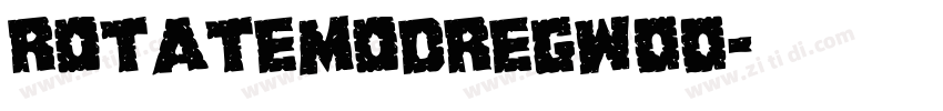 RotateModRegW00字体转换