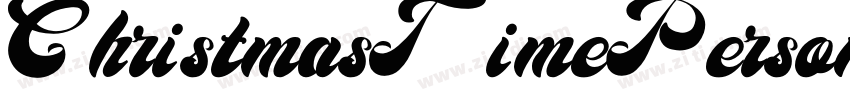 ChristmasTimePersona字体转换