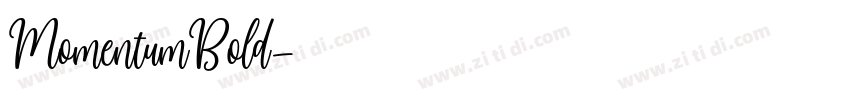 MomentumBold字体转换 MomentumBold字体转换