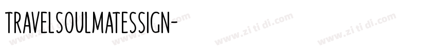 TravelSoulmatesSign字体转换