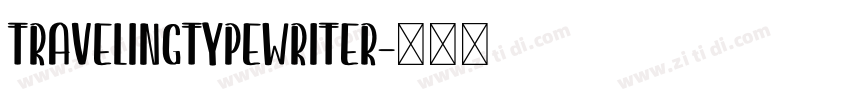 TravelingTypewriter字体转换