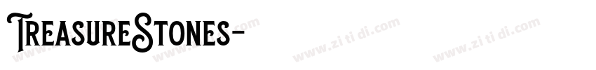 TreasureStones字体转换