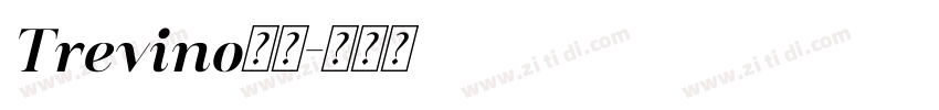 Trevino字体字体转换