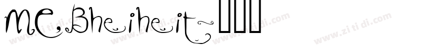 MEBheiheit字体转换