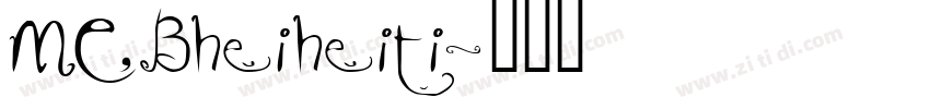 MEBheiheiti字体转换