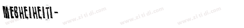 MEBheiheiti字体转换